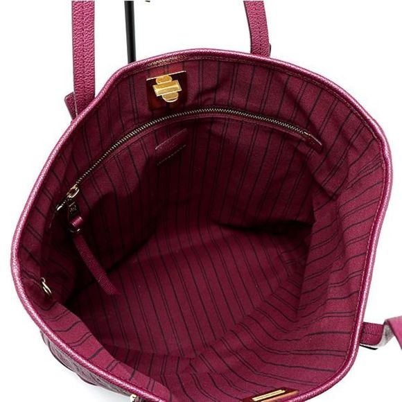 Louis Vuitton Monogram Implant Citadin PM Oror Tote Bag Shoulder Bag Purple - Picture 9 of 9